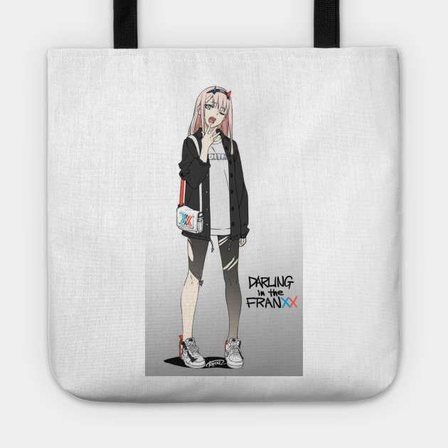 Darling In The Franxx T Shirt Tote Official Haikyuu Merch