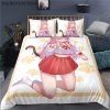 Anime DARLING in the FRANXX ZERO Bedding Set Zero Two Darling Girl Duvet Cover with Pillowcase 2 - Darling In The FranXX Store