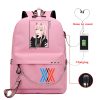 Anime Darling In The Franxx Zero Two School Backpack Bag Usb Charging Harajuku Casual Anime Graphic 2 - Darling In The FranXX Shop