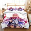 DARLING In The FRANXX Zero Two 3D Printed Cover Set Twin Full Queen King Size Bedding - Darling In The FranXX Store