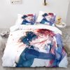 Darling In The Franxx Bedding Set Bedspread Single Twin Full Queen King Size Bed Sets Children 2 - Darling In The FranXX Store