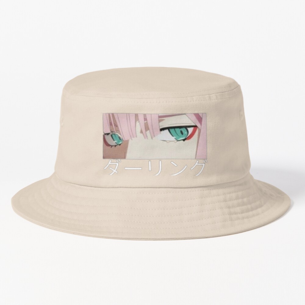 Zero Two Darling In The Franxx - Those Eyes Bucket Hat Official Darling In The FranXX Merch