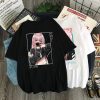 Darling In The Franxx Japanese Anime T shirt Men Kawaii Cartoon Zero Two T Shirt Harajuku - Darling In The FranXX Shop