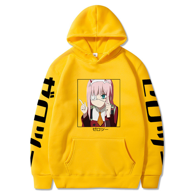 Darling in the Franxx Anime Harajuku Zero TWO Beautiful Girl Print Hoodie 2021 Popular Causal Streetwear 5.jpg 640x640 5 - Darling In The FranXX Shop