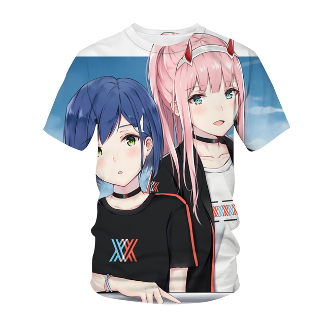 New Darling In The Franxx 3D Print T Shirt 002 Anime Girl Men Women Fashion Streetwear 7.jpg 640x640 7 - Darling In The FranXX Shop