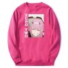 2021 Autumn Men Fleece Big Size DARLING in the FRANXX Japan Anime Girl Hoodies Sweatshirts Oversize - Darling In The FranXX Store