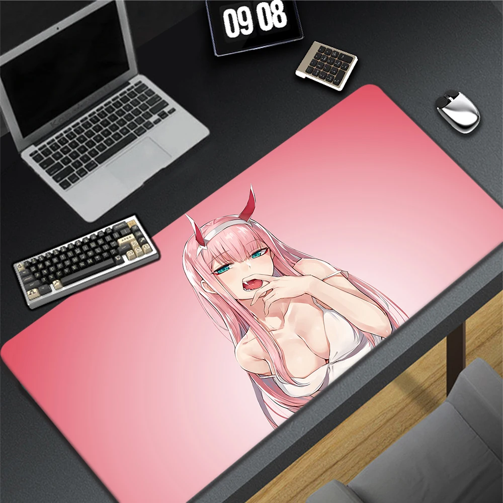 Zero Two Darling In The Franxx Game Mouse Pad Large Mouse Mat XXL Gaming Mousepad Table 2 - Darling In The FranXX Store