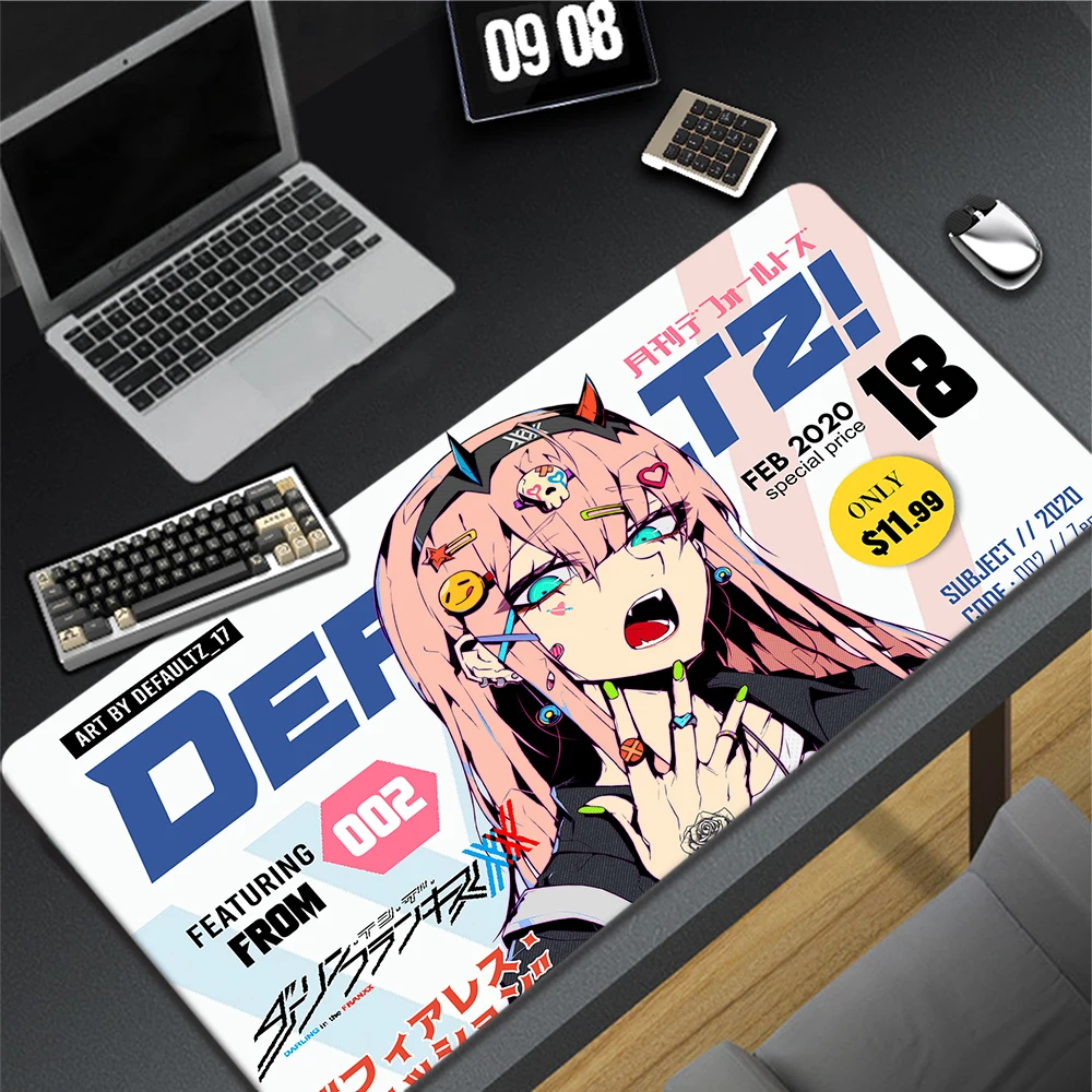 Zero Two Darling In The Franxx Game Mouse Pad Large Mouse Mat XXL Gaming Mousepad Table 3 - Darling In The FranXX Store