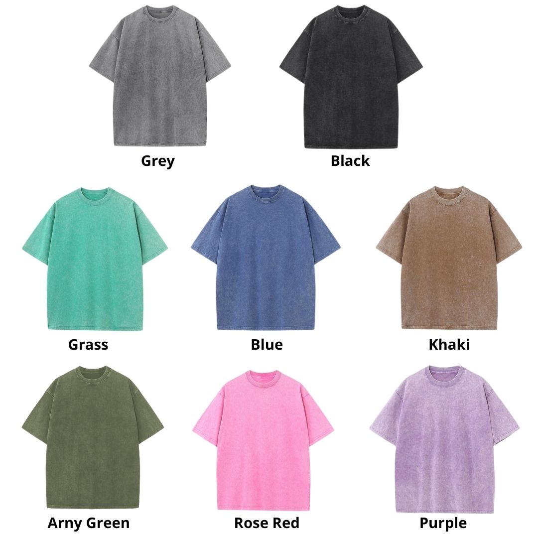 Mineral Wash T Shirt Color - Darling In The FranXX Store